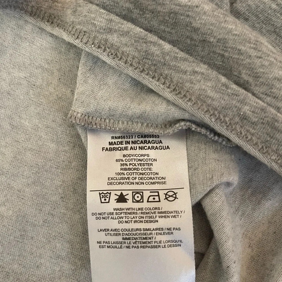 Men’s Nike T-shirt Gray Dri-Fit Athletic Cut shattered swoosh Logo Small - Picture 4 of 4